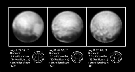 The Latest New Horizons Images Of Dwarf Planet Pluto