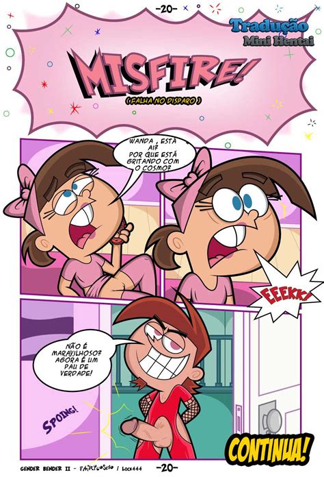Os Padrinhos Mágicos Gender Bender 02 Cartoon Pornô SuperHQ de Sexo
