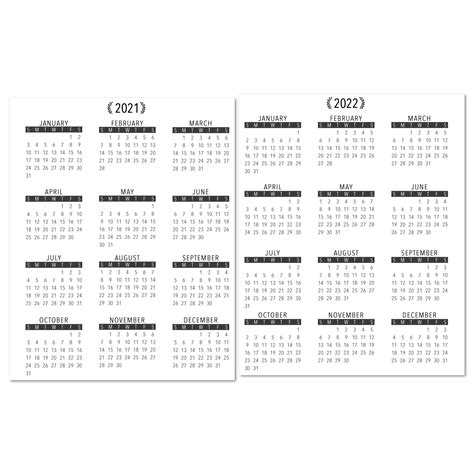 3 Year Calendar 2021 2021 2022 Example Calendar Printable