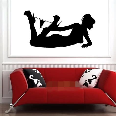 New Arrival Hot Sexy Lady Vinyl Wall Art Room Sticker Decal Silhouette
