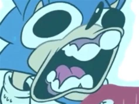 Sonic Screaming Blank Template Imgflip