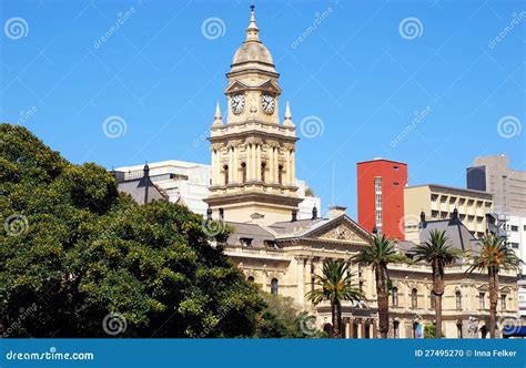 The Cape Town City Hall Capetown South Africa Stock Photo Image Of