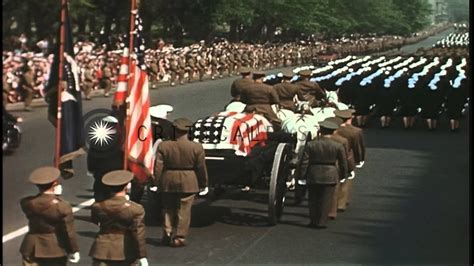 The State Funeral Of President Franklin D Roosevelt Hd Stock Footage