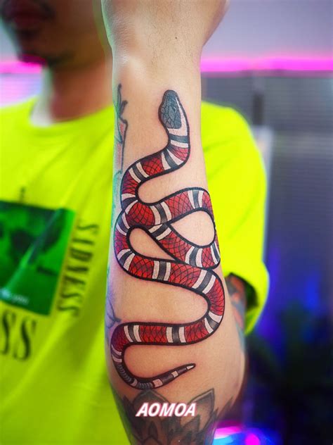 Top 14 Coral Snake Tattoo Ideas That Are Look So Cool For You Artofit