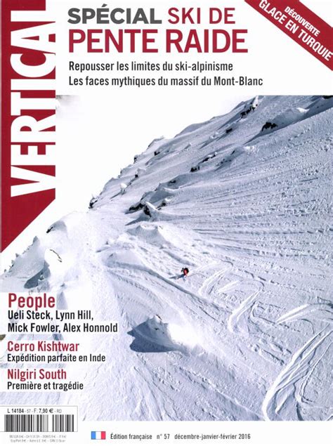 Vertical Magazine N° 57 Abonnement Vertical Magazine Abonnement