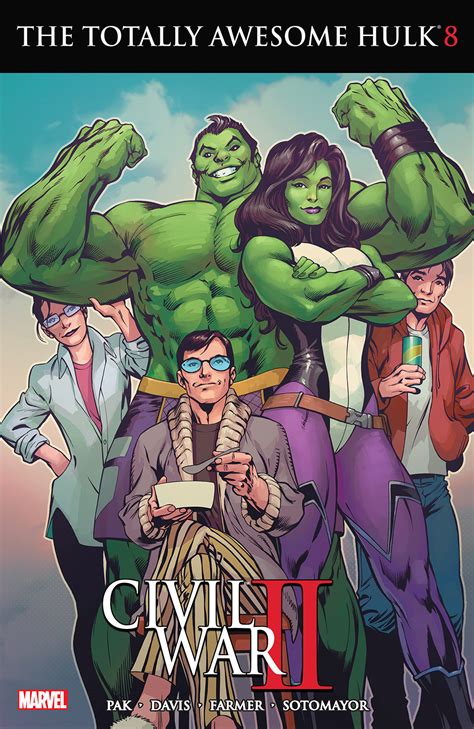 The Totally Awesome Hulk 2015 8 Comic Issues Marvel