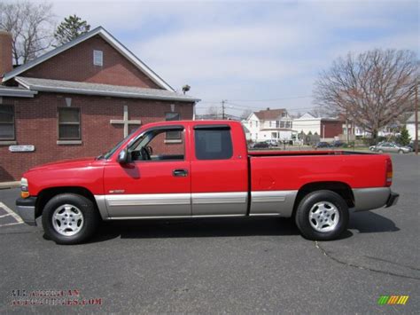 1999 Chevrolet Silverado 1500 Ls Extended Cab In Victory Red 155409
