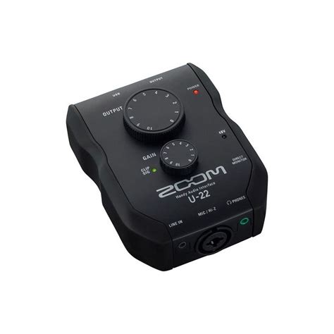 Zoom U 22 Usb Mobile Recording And Performance Interface