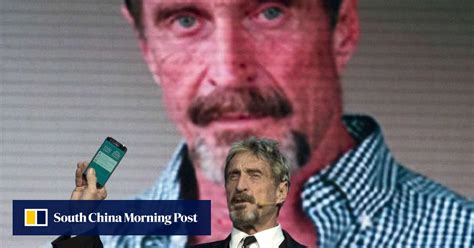 Who Owns The Name Mcafee I Do According To Antivirus Pioneer John Mcafee Who Is Fighting Intel