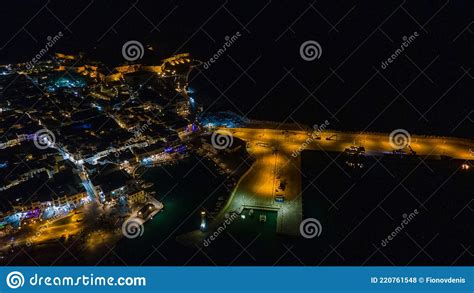 Nightlife In Rethymno Crete Greece Stock Photo Image Of Poster