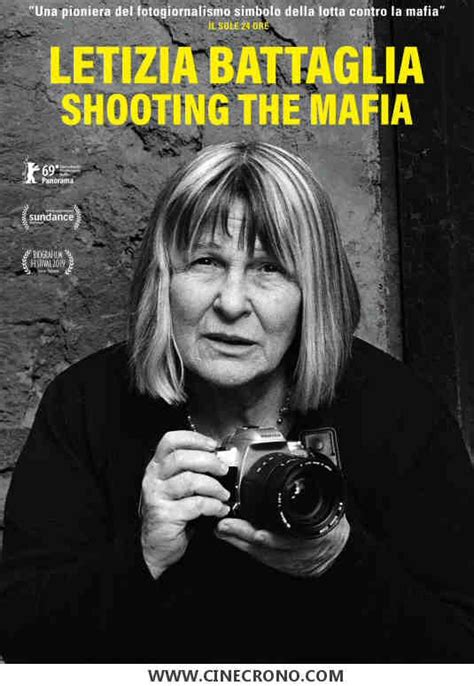 16 Luglio 2020 — Letizia Battaglia Shooting The Mafia Cinecrono