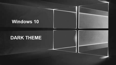 Dark Theme Einstellen Bei Windows 10 Dark Desktop