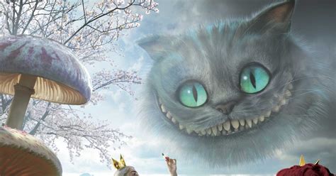 Alice first encounters it at the duchess's house in her kitchen, and then later outside on the branches of a tree. Tim Burton Gives Cheshire Cat a Toothy Grin in Alice | WIRED