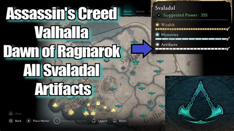 Assassin S Creed Valhalla Dawn Of Ragnarok Svaladal Artifacts Guide