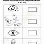 Vowel Letters Worksheet For Kindergarten