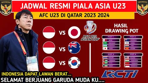 Jadwal Resmi Piala Asia U23 Qatar Dan Pembagian Pot Afc U23 2024 Indonesia Berpotensi Vs Japan
