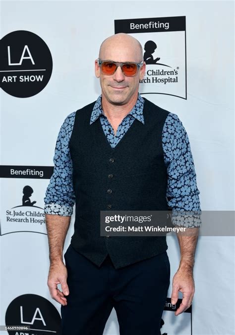 Eric Sanders Attends The 2023 La Art Show Opening Night Premiere