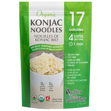 Konjac Noodles Nutritional Value Blog Dandk