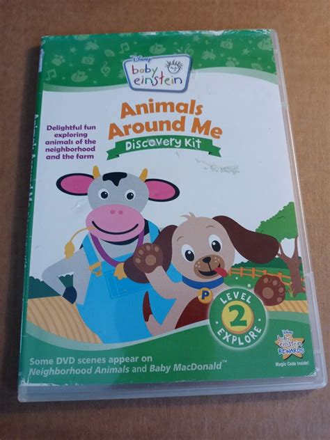 Baby Einstein Animals Around Me Discovery Kit Dvd Only Ebay