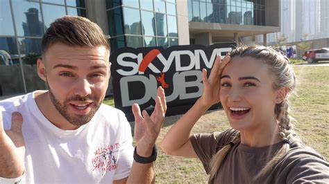 We Went Skydiving Over The Palm In Dubai Craziest Experience Ever