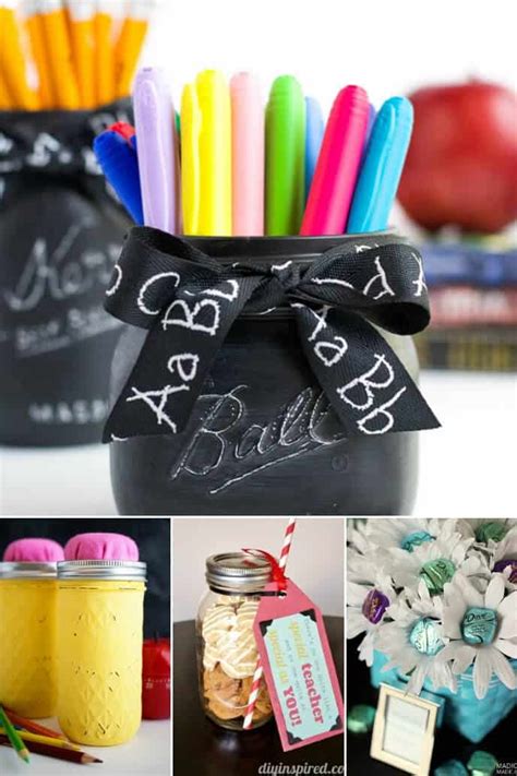 Diy elf mason jars & cute christmas gifts | polka dot chair. 20 Clever DIY Teacher Appreciation Gifts | It Is a Keeper
