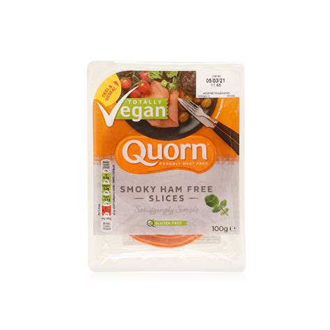Quorn Vegan Smoky Ham Slice 100g Spinneys Uae