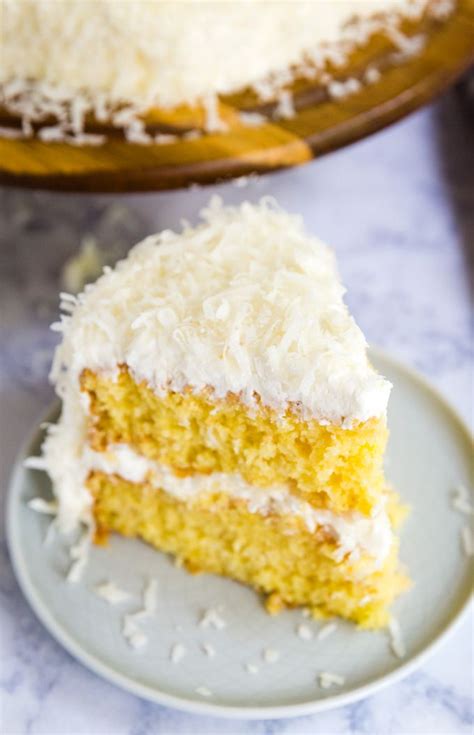Intensely flavored, appearing in the form of a moist cake or a crisp cookie, what could. Coconut Cake | Recipe | Cake, Coconut pudding, Box cake
