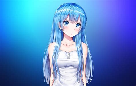 Unduh 92 Gratis Wallpaper Anime Girl Blue Hd Terbaru Background Id