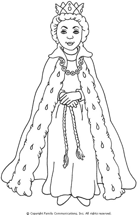 Queen Cartoon Coloring Coloring Pages 22126 The Best Porn Website