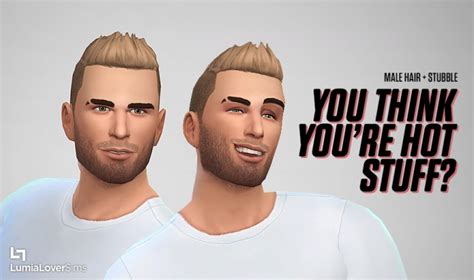 Short Hair Stubble At Lumialover Sims Sims 4 Updates