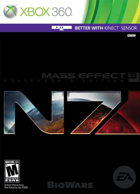 Mass Effect 3 N7 Collectors Edition Xbox 360 Us Amazonfr Jeux Vidéo