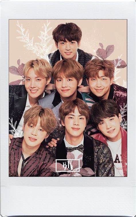 bts printables polaroids bookmarks book covers wallpapers etc