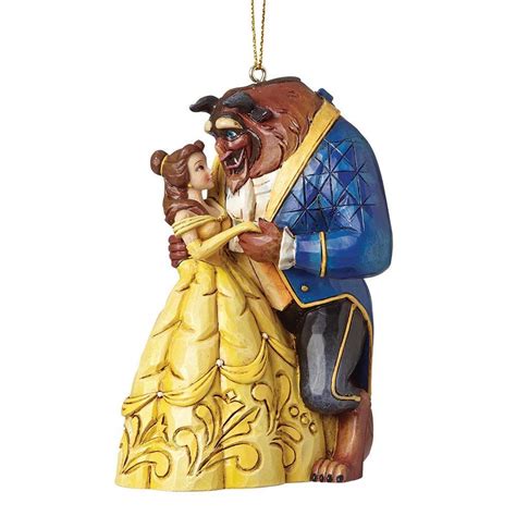 Beauty And The Beast Hanging Ornament Disney Traditions By Jim Shore