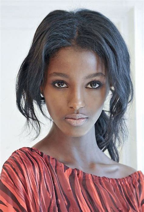 Ethiopian Female Model Senait Gidey Portrait Photograph Ethiopian