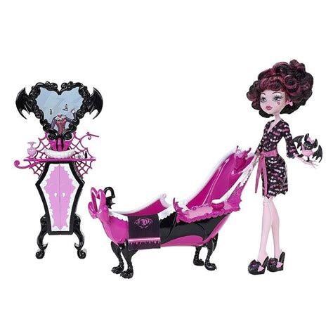 Monster High Draculaura G1 Playsets Doll Mh Merch