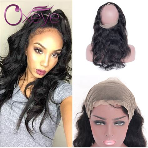 Brazilian 360 Lace Frontal Closure 360 Lace Frontals Loose Curly Wave
