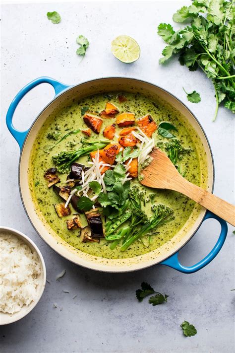 👇🔗link to all my recipes linkin.bio/lazycatkitchen. Vegan Thai green curry - Lazy Cat Kitchen | Recipe | Curry ...