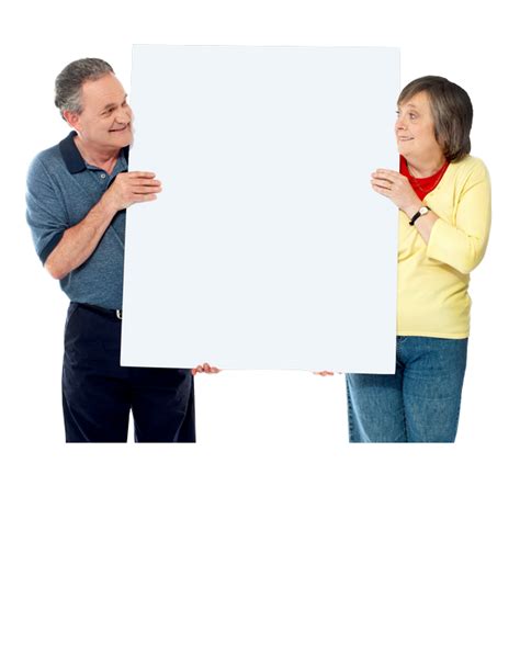 People Holding Banner Png Png Play