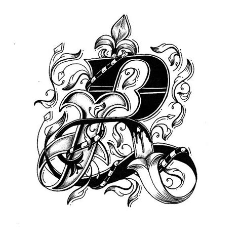 Letter Design For Tattoos Free Download On Clipartmag