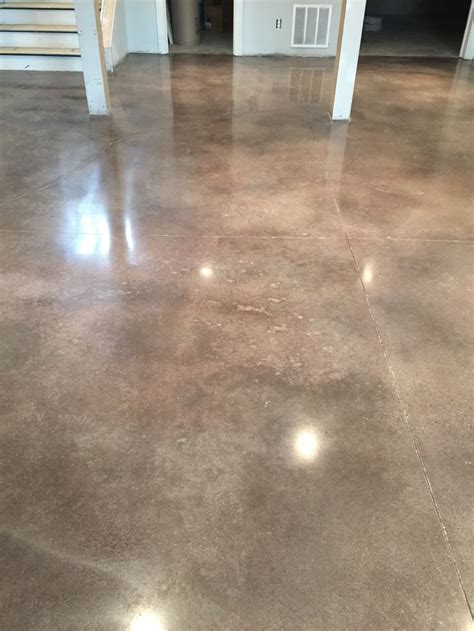 A Productive Week Concrete Stained Floors Stained Concrete Concrete