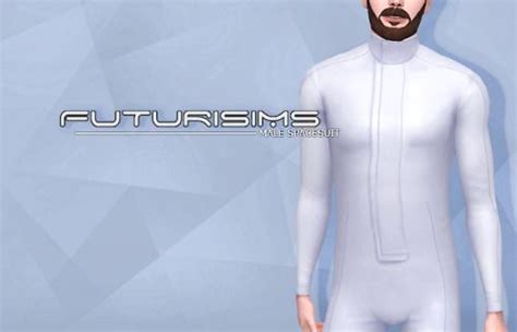Spacesuit Male By Futurisims Via Tumblr Sci Fi Ts4 Maxis