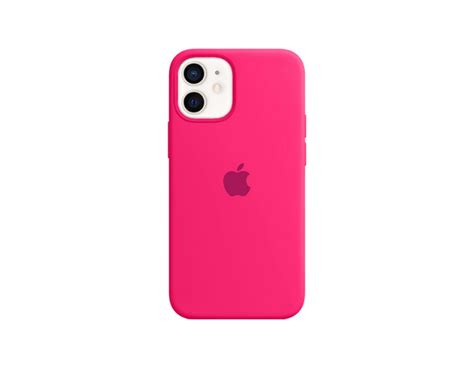 Case Capinha Iphone 12 Silicone Pink Mcell Import