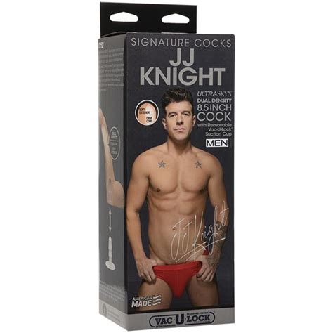 signature cocks jj knight 8 5 ultraskyn cock with removable vac u lock suction cup sex toy