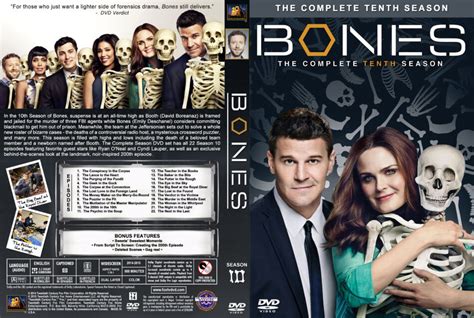 Bones Season 10 Dvd Cover And Labels 2014 R1 Custom