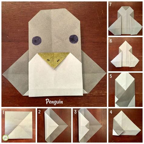 Simple Origami Animals Easy Origami Endangered Animals Paper Craft