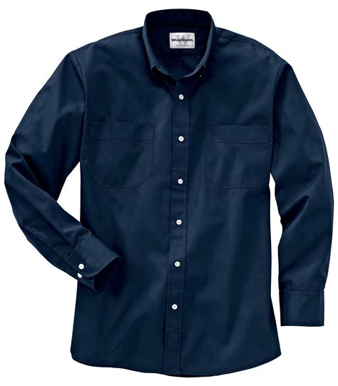 Ampca Wearguard Long Sleeve Button Down Collar Work Shirt