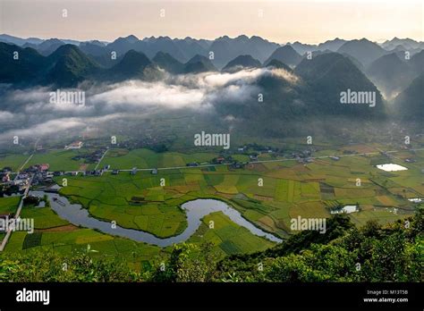 Vietnam Province Of Lang Son Bac Son Valley Stock Photo Alamy