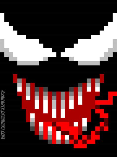 Venom Pixel Art By Zailartx On Deviantart