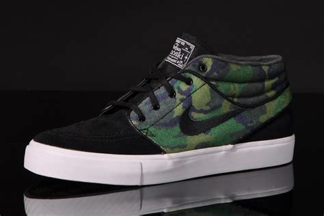 Nike Sb Zoom Stefan Janoski Mid Iguana Camo