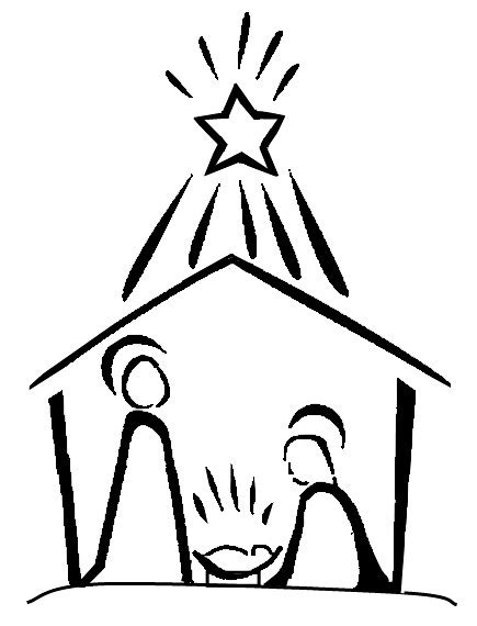 Nativity Line Drawing Will Humes Flickr